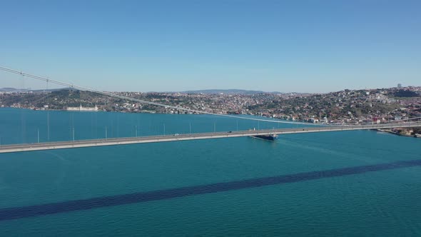 Bosphorus Bridge On Pandemic Days