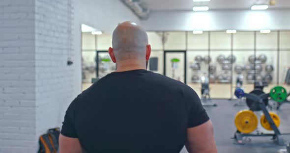 Brutal Athlete Goes to the Gym Sports Equipment alt