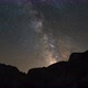 Milky Way Over The Mountain Peaks - VideoHive Item for Sale