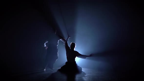 Aikido Master Technique Demonstration From a Sitting Position on Black Studio alt