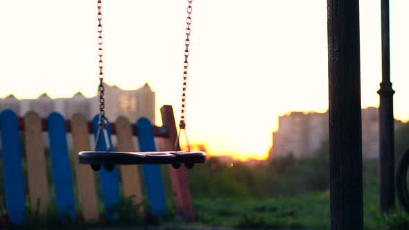 Lonely Swing Set