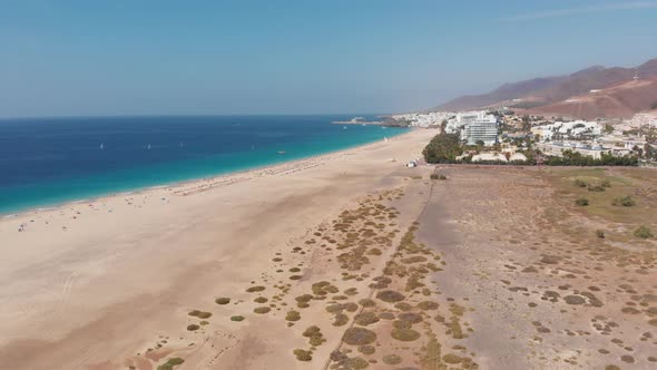 Aerial View Of Morro Jable, Fuerteventura alt