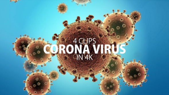 Corona Virus in 4K