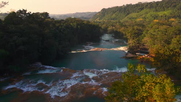 Agua Azul Waterfalls in Chiapas Mexico