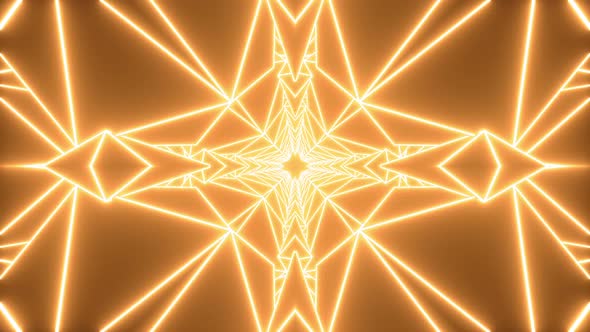 Orange Neon Vj Loop alt