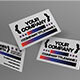 Gray Black Utilitarian Business Card 
