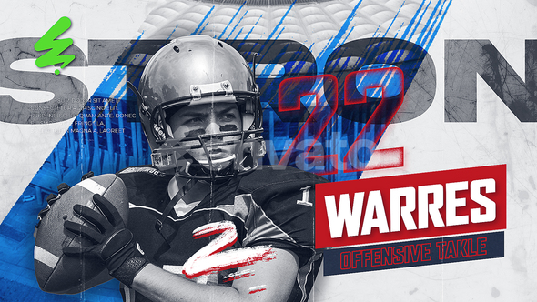 Sport Player Introduction broadcast-packages template preview