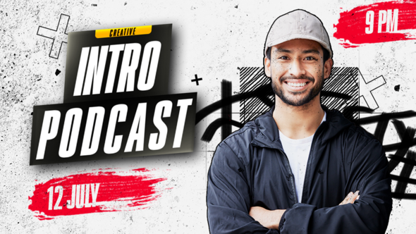 Podcast Intro Openers template preview