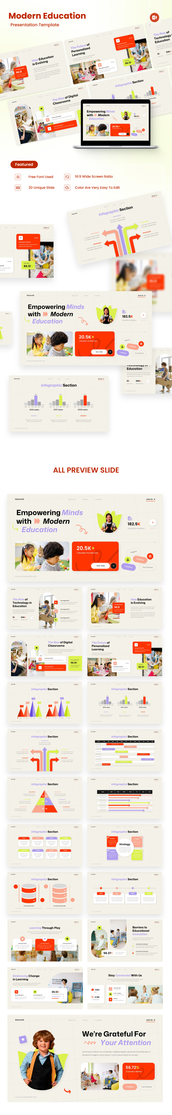 Modern Education PowerPoint Template