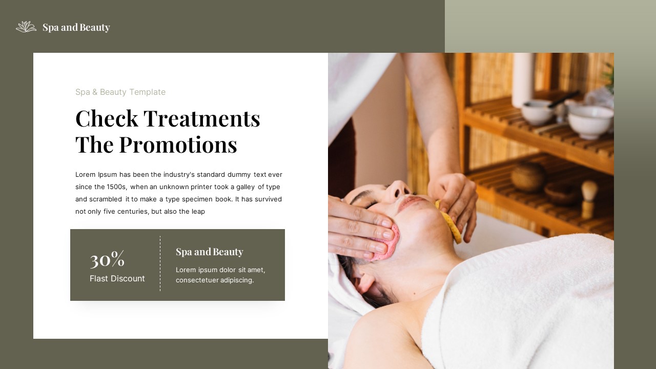 Spa & Beauty PowerPoint Template, Presentation Templates | GraphicRiver