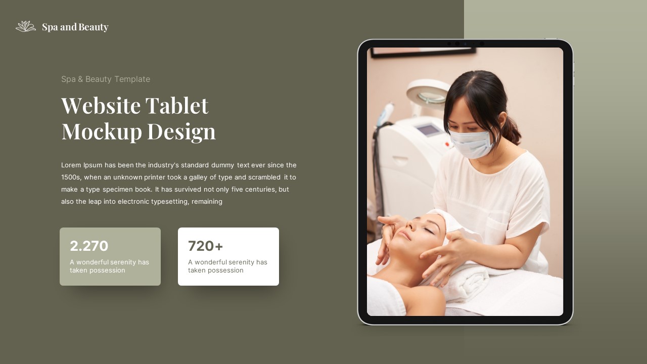 Spa & Beauty PowerPoint Template, Presentation Templates | GraphicRiver