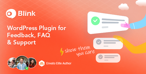 Blink – WordPress Plugin for Feedback, FAQ & Support