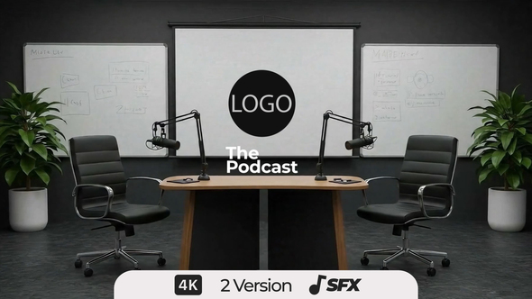 The Podcas Logo Stings template preview