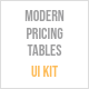 Modern Pricing Tables UI Kit 