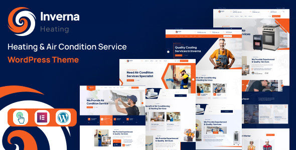 Inverna – Heating & Air Condition Service WordPress Theme