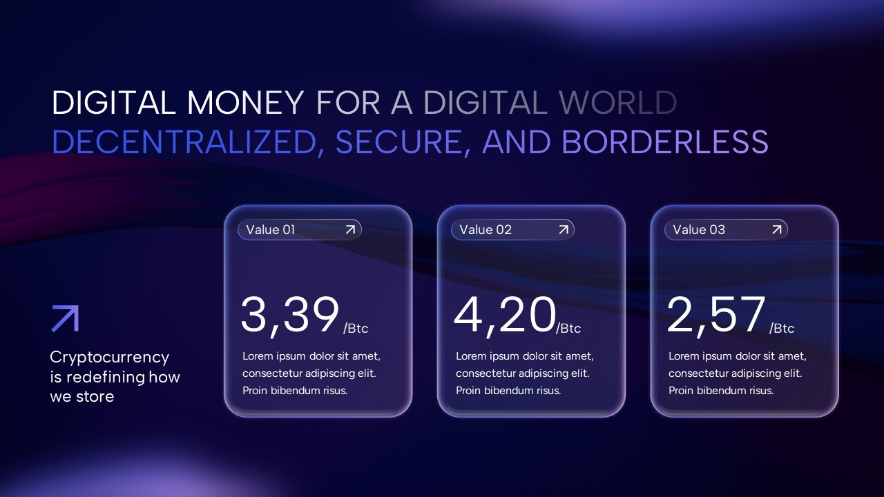 Cryptocurrency, Presentation Templates | GraphicRiver