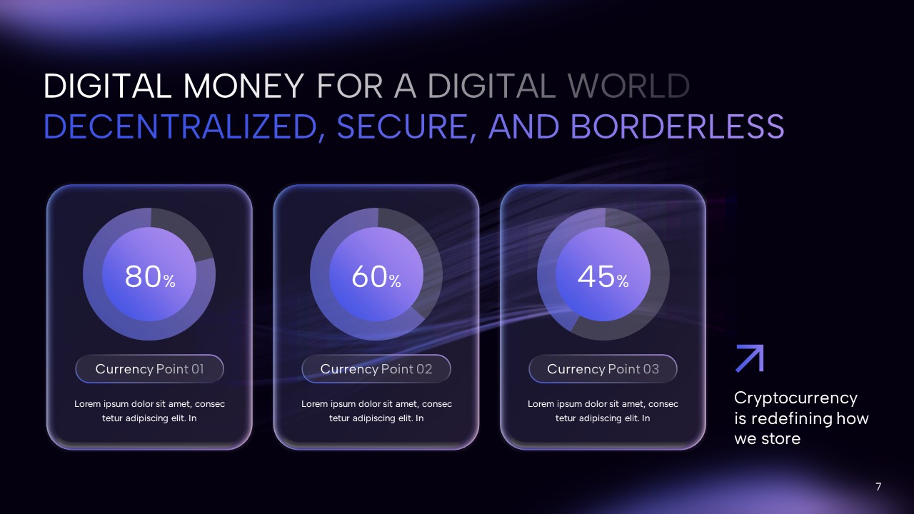 Cryptocurrency, Presentation Templates | GraphicRiver