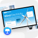 Eolitus Wind Electricity Keynote Template 