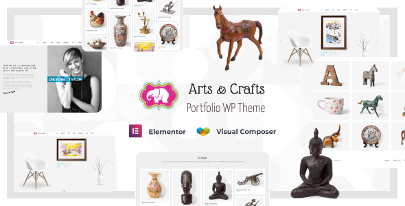 Crafts & Arts - Handmade Artist WordPress