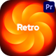 Vertical Retro Glow Intro 