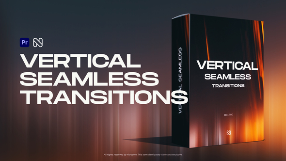 Vertical Seamless Transitions - TikTok, Reels, Shorts, Stories for Premiere Pro Premiere Pro template preview