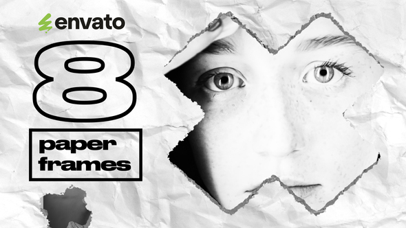 8 Paper Frames Openers template preview