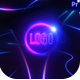 Neon Lines Logo Reveal 