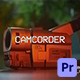 Camcorder | For Premiere Pro 