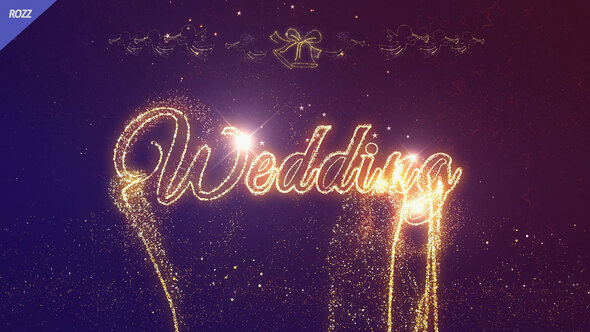 Wedding Celebrate Logo Stings template preview