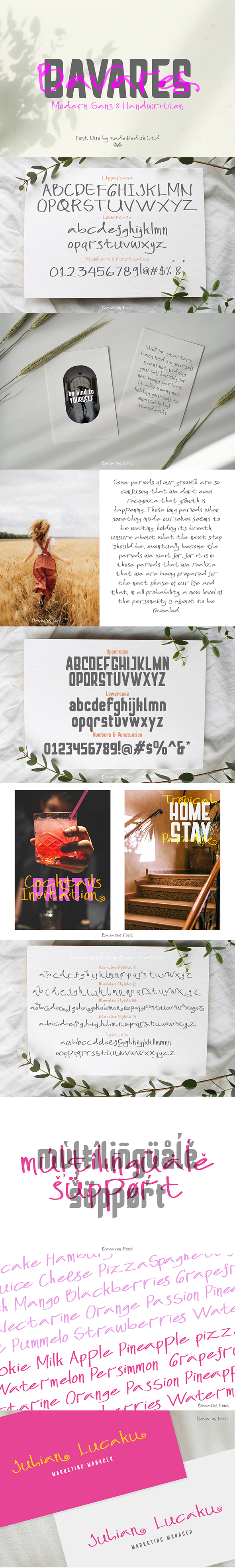 Bavares Font Duo