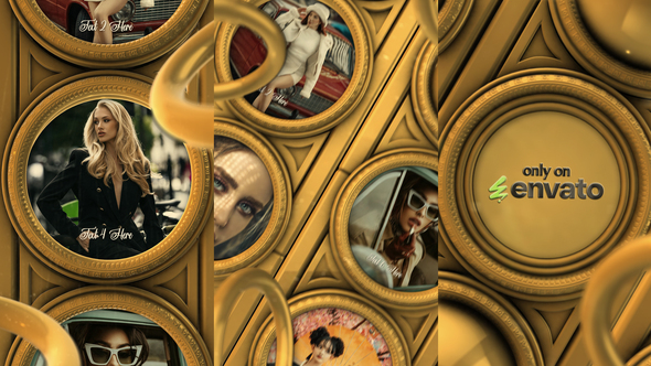 Golden Circle Intro Openers template preview