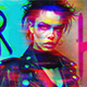 Blurred Glitch Photo Effect 