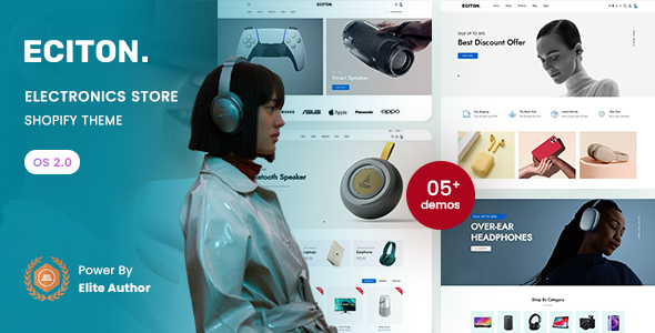Eciton – Electronics Store Responsive Shopify 2.0 Theme