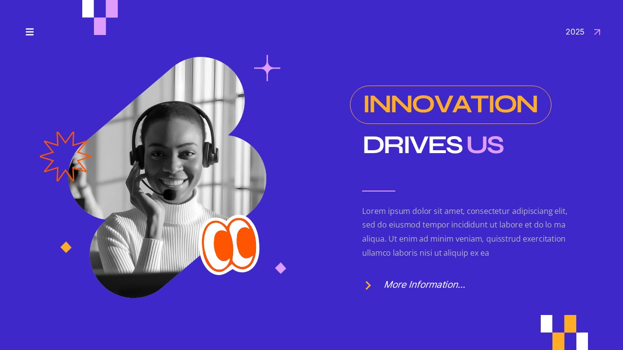 Creative Agency Google Slide Template, Presentation Templates ...
