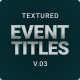 Event Titles | MOGRT 