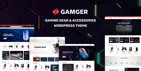 Gamger – Gaming Gear WooCommerce Theme
