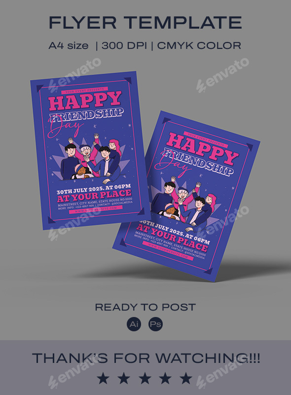 Friendship Day Flyer