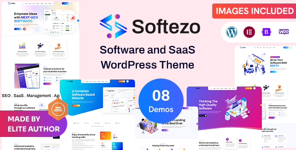 Softezo – Software Startup Company WordPress Theme