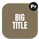 Big Kinetic Type Opener 