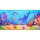 Underwater Animals Landscape 