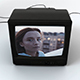 Retro CRT TV Stack Mockup PP 