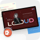 Loud Agency Portfolio Powerpoint Template 