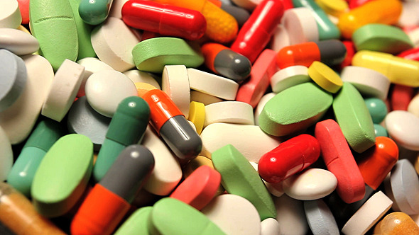 Pills Closeup