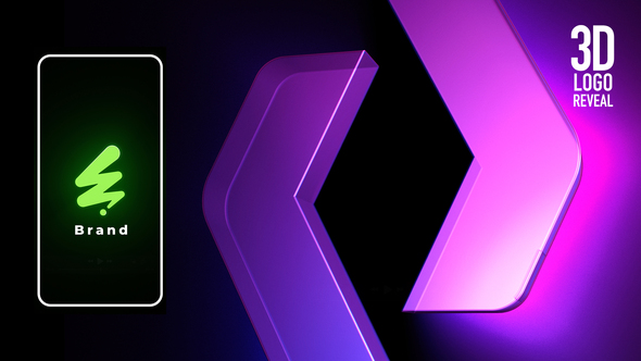 3D Logo Reveal Logo Stings template preview