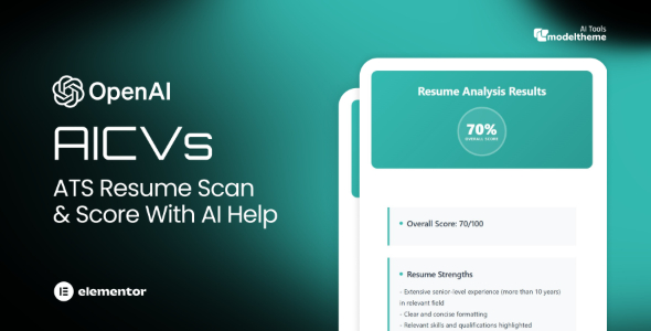 AICVs: AI Resume Scanner, Scorer & ATS Checker