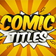 Comic Titles | MOGRT 