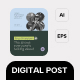 Pop Media Instagram Template Design 