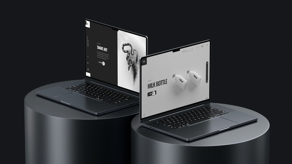 Laptop Mockups - 4K UltraHD Product Promo template preview