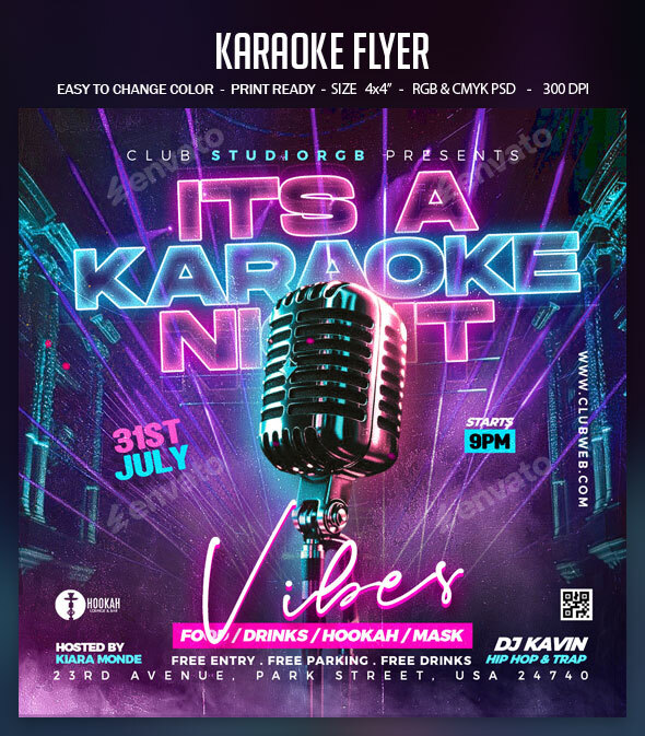 Karaoke Flyer
