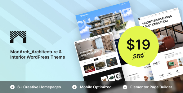 ModArch – Architecture & Interior WordPress Theme